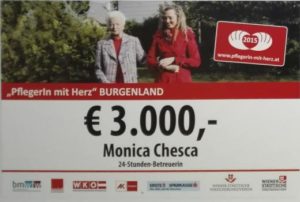 Pflegerinnen mit Herz Burgenland 2015